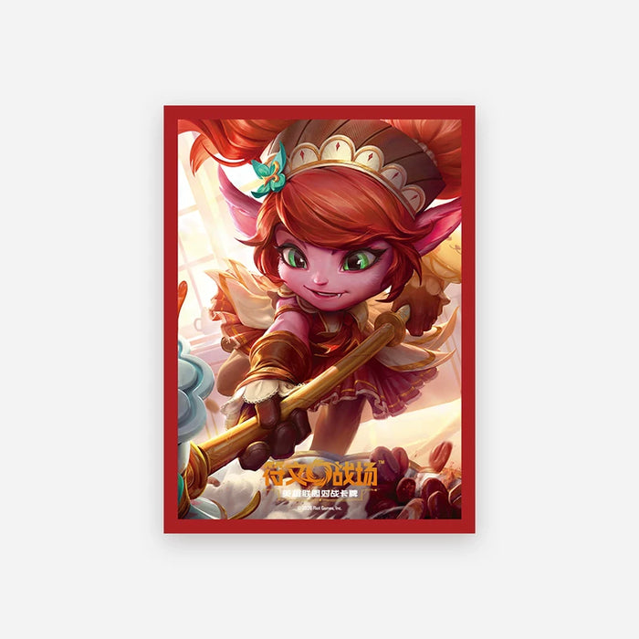 Shining Soul TCG Riftbound: League of Legends Card Sleeves-Poppy