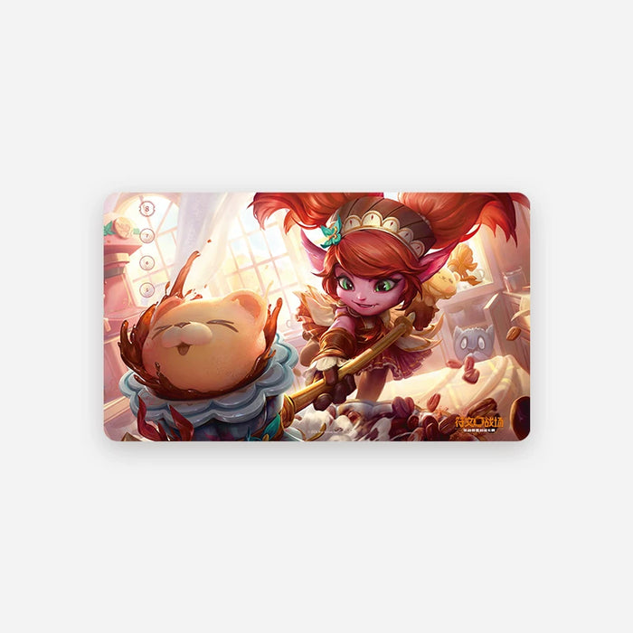 Shining Soul TCG Riftbound: League of Legends Playmat-Poppy