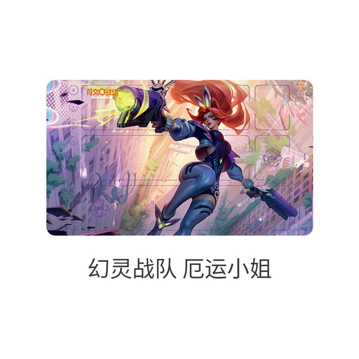 Riftbound Authentic League of Legends TCG Chinese Origins miss fortune Playmat
