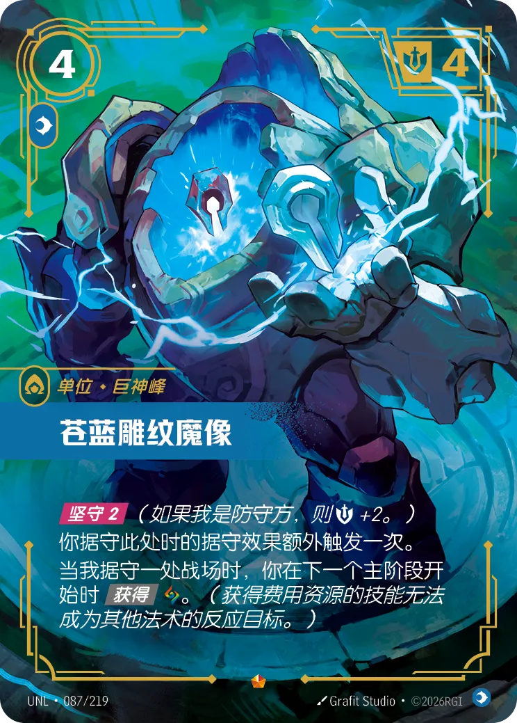 Blue Sentinel - UNL-087 - Foil