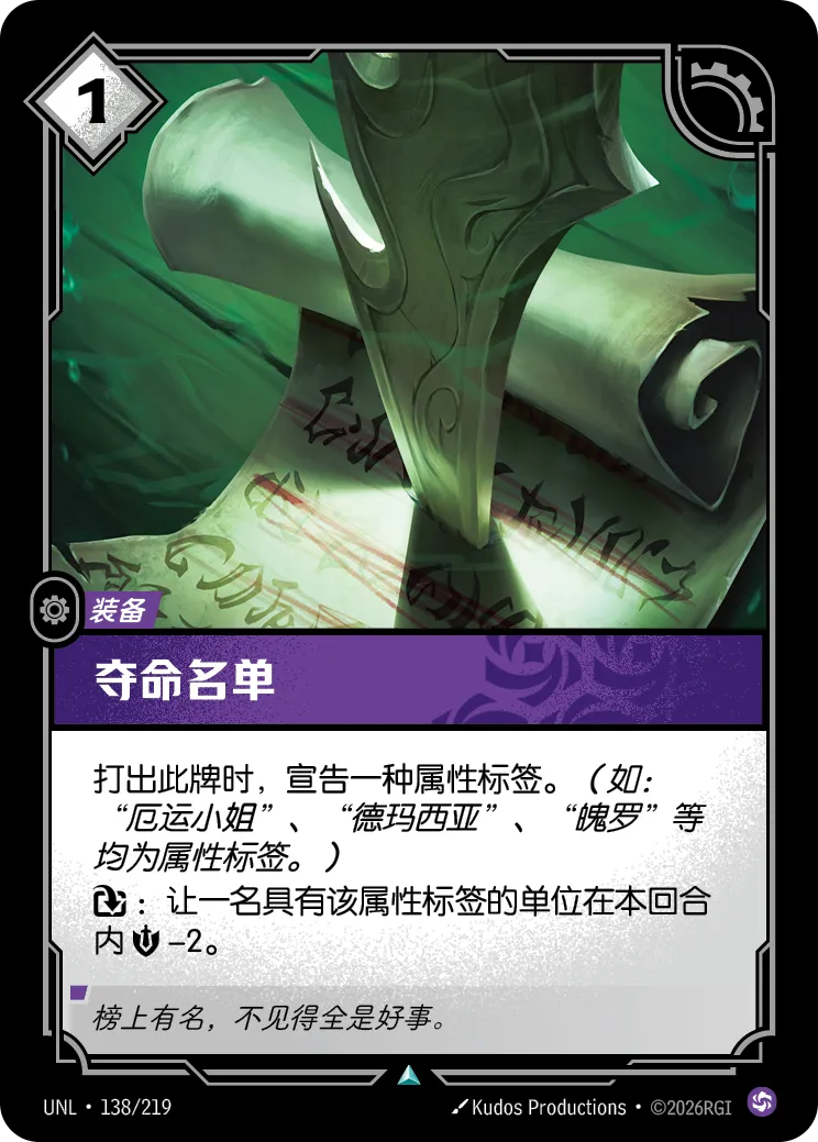 The List - UNL-138