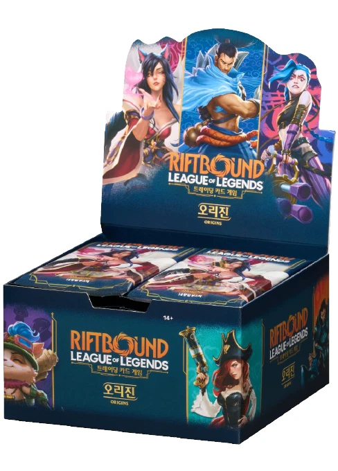 Riftbound: League of Legends TCG - Korea- OGN Jumbo Box(12 packs/box 15pieces/pack)