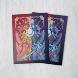 Riftbound Card Sleeves - Diana / Leona