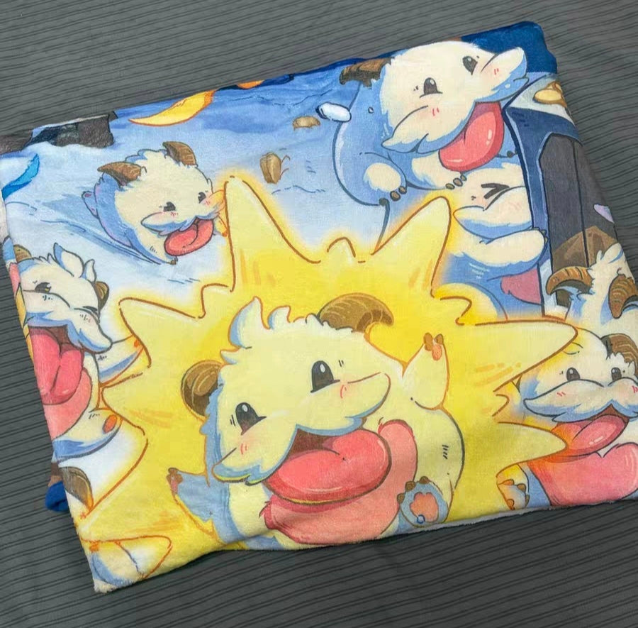 Riftbound Poro Blanket – 150 × 121 cm